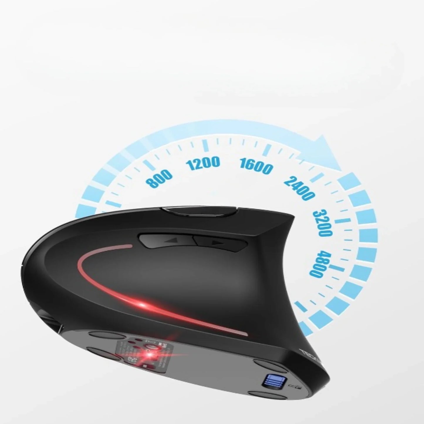 TECKNET Vertical Pro – 6 Pulsanti, 4800 DPI