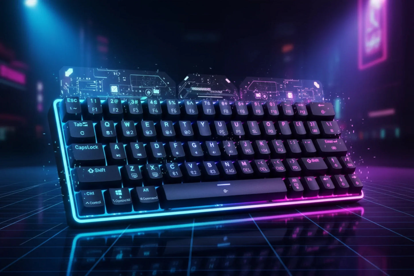 Dierya DK63 Gaming 60% RGB Wireless
