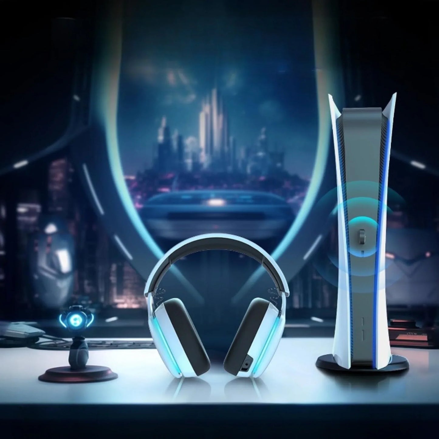 Cuffie Gaming Wireless Pro  – Audio 3D Immersivo