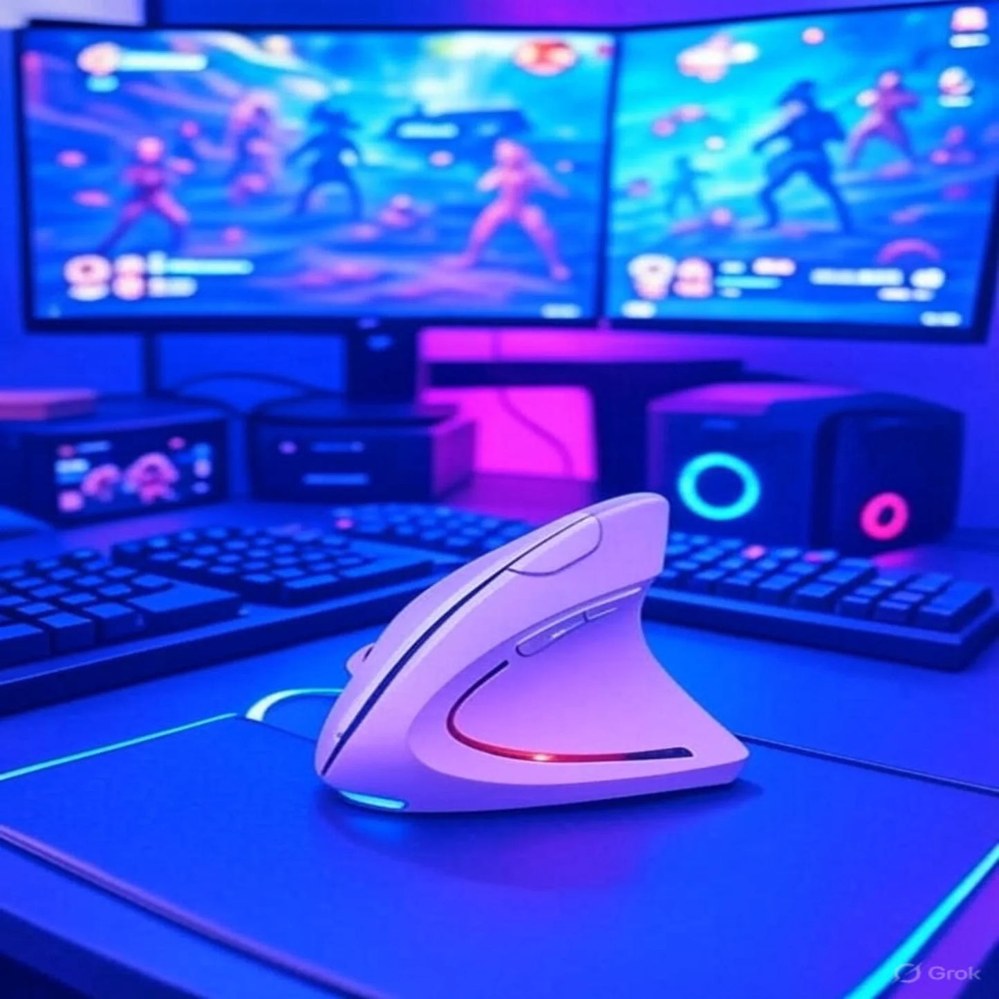 TECKNET Vertical Pro – 6 Pulsanti, 4800 DPI