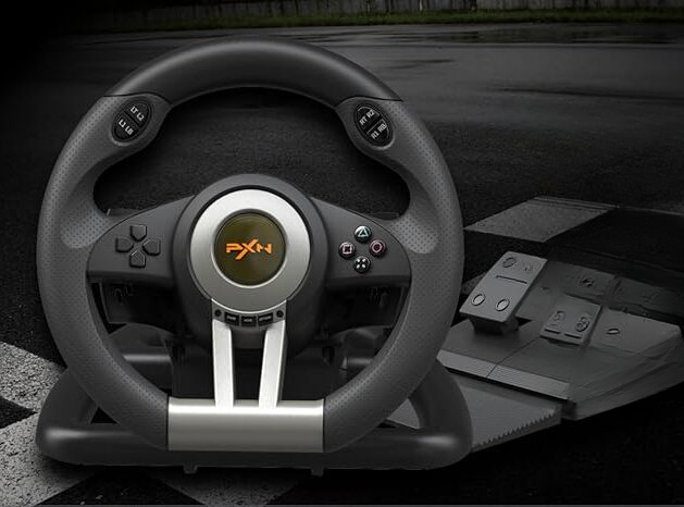 PXN V3 Pro – Volante da Gioco Universale per PC, PS4, Xbox e Switch