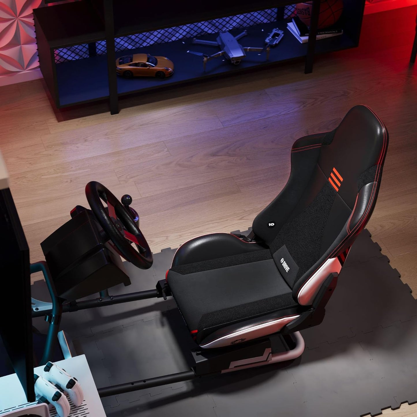 X-Drive Diablo Sim Racing Cockpit Sedile Gaming Regolabile