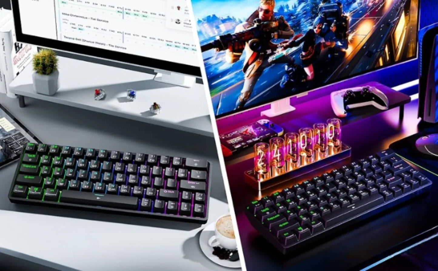 Dierya DK63 Gaming 60% RGB Wireless