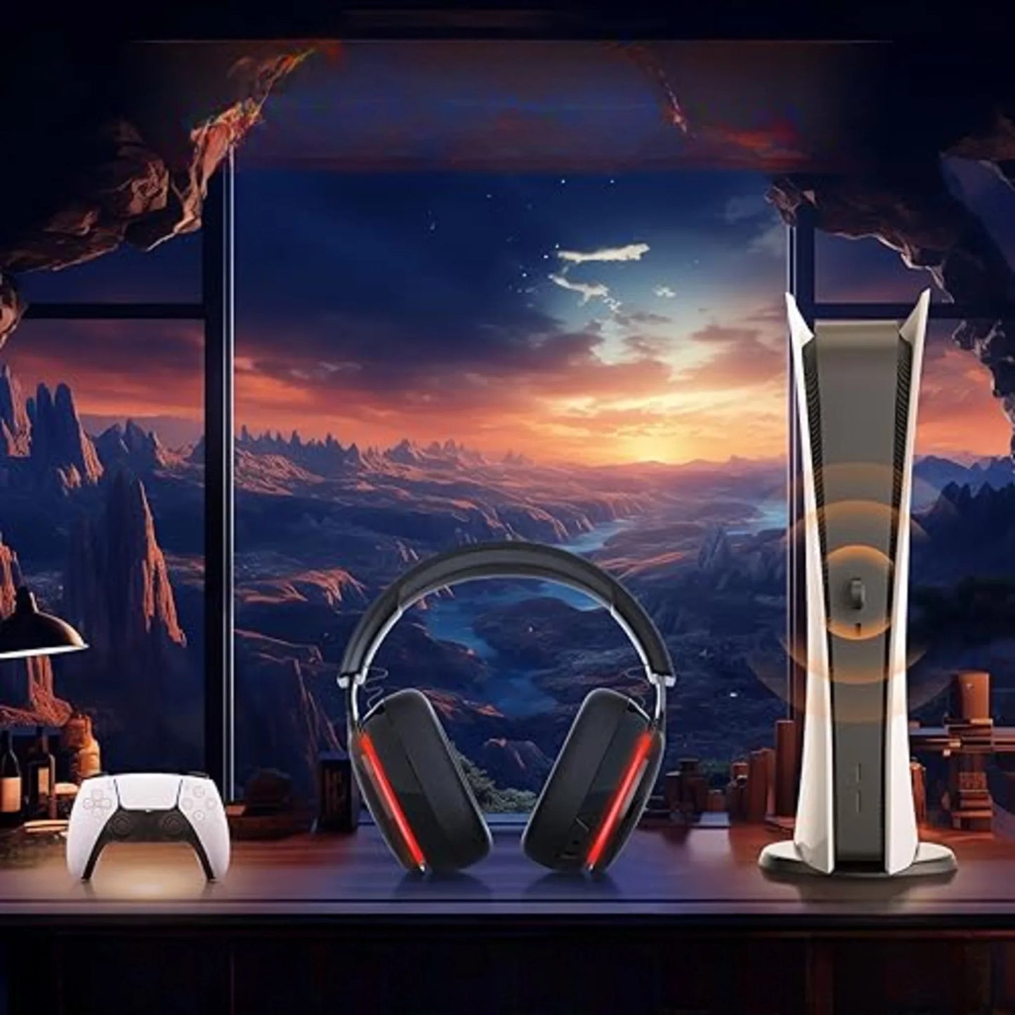 Cuffie Gaming Wireless Pro  – Audio 3D Immersivo