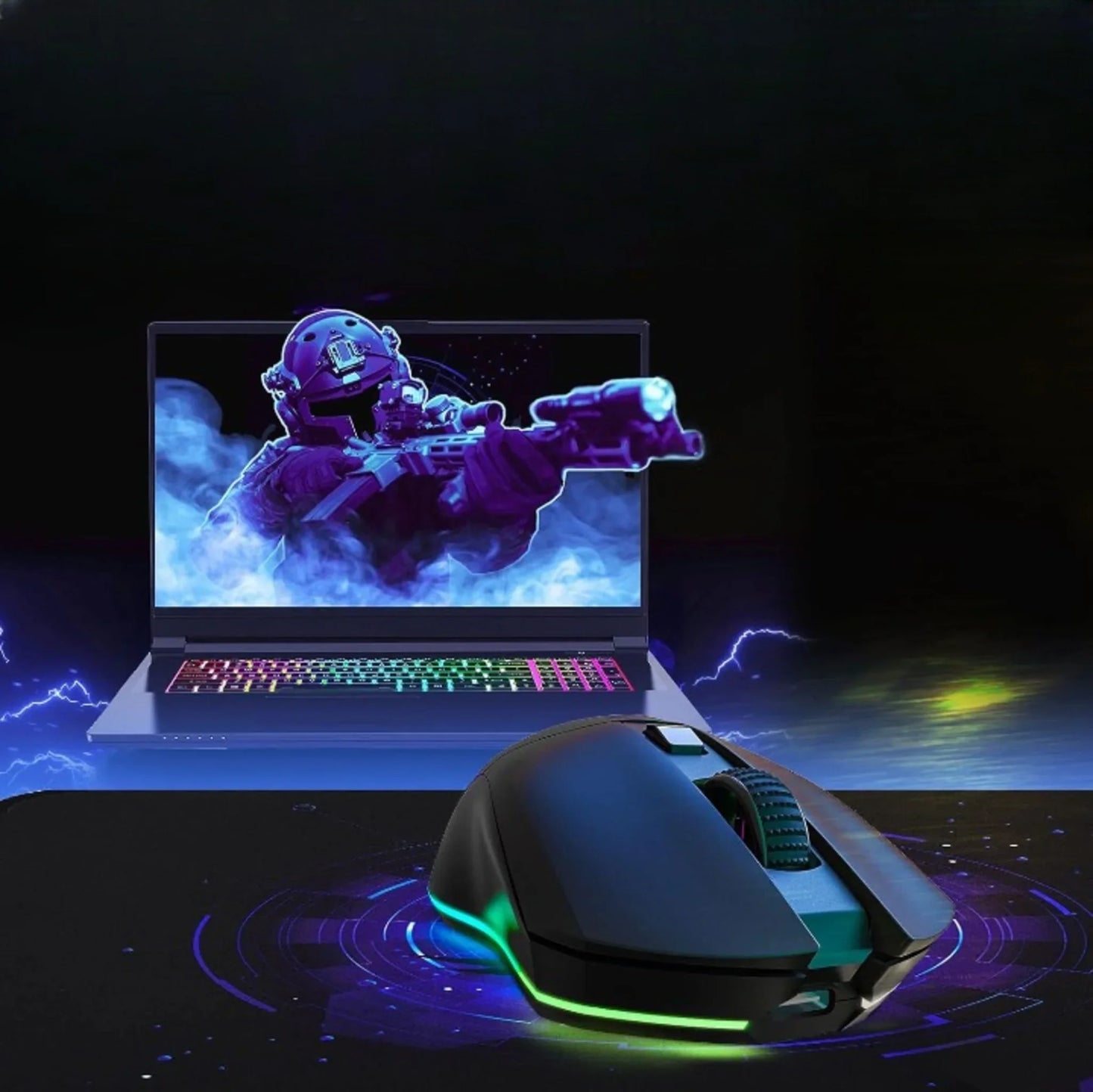 KLIM Blaze Pro – Wireless RGB Gaming Mouse